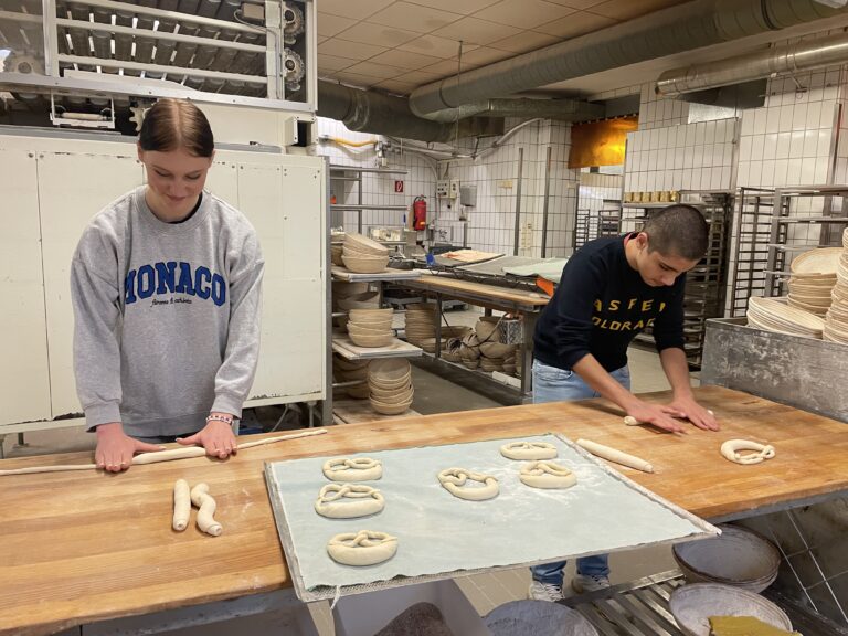Besuch bei der Bäckerei Nestel war ein voller Erfolg!