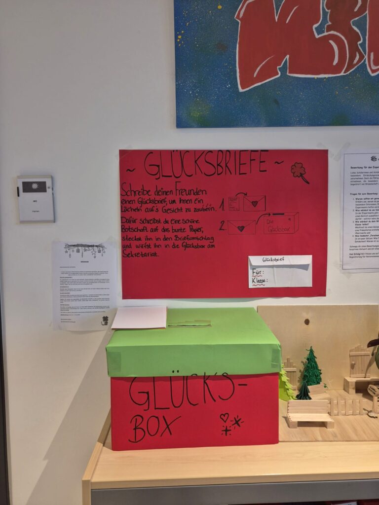 Glücksbriefe an der MFR