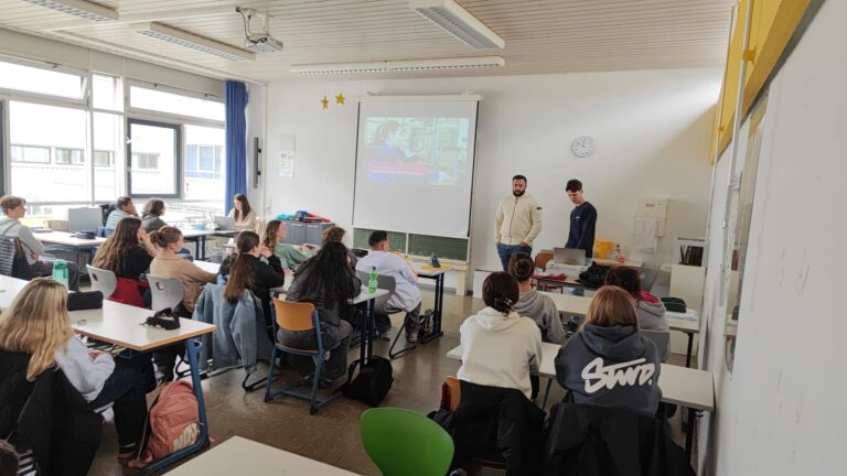 Ausbildungsbotschafter der IHK zu Besuch an unserer Schule
