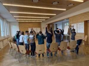 Sozialtraining in der Klasse 5a