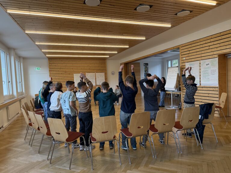 Sozialtraining in der Klasse 5a