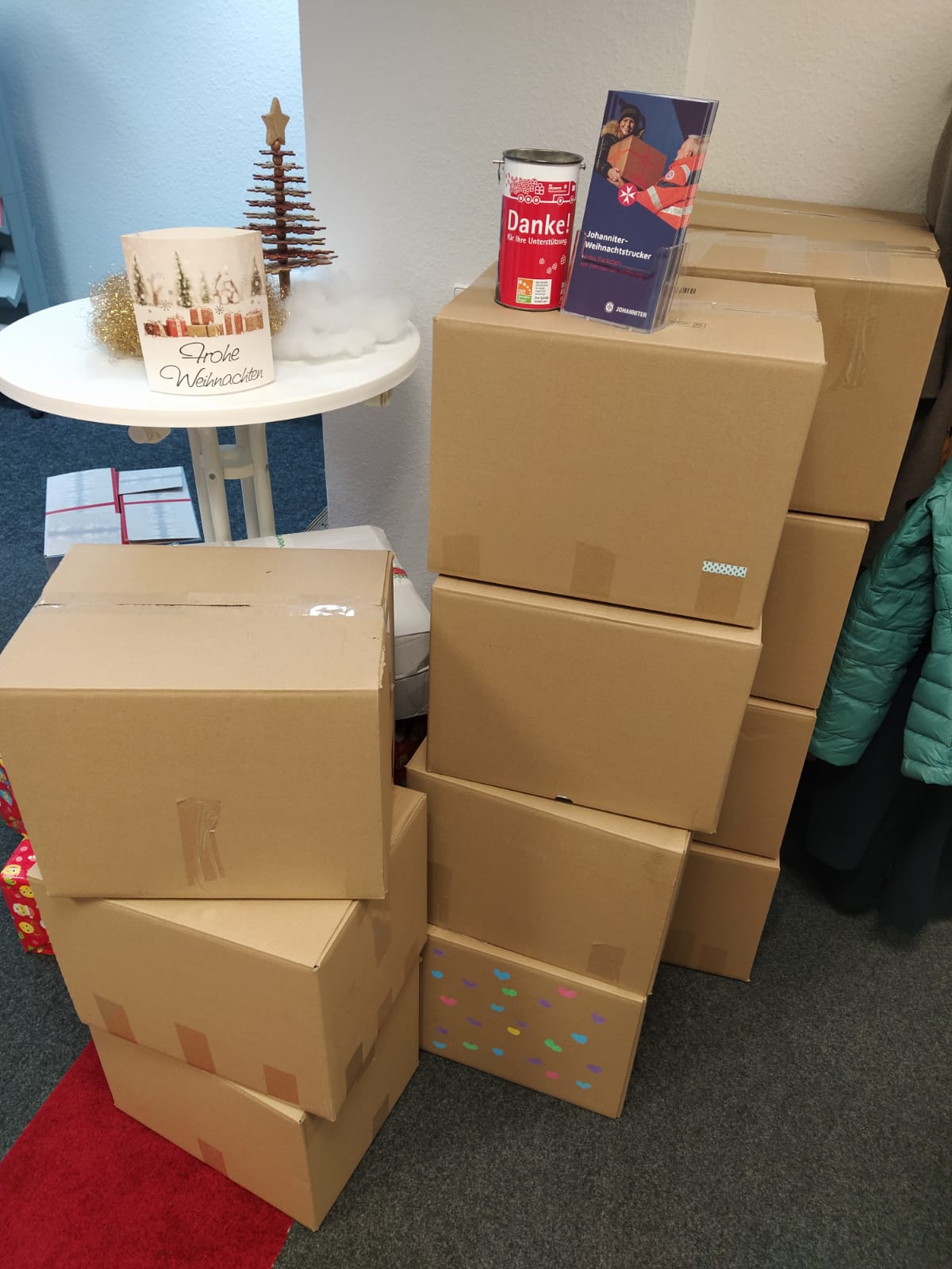 SMV beteiligt sich an Weihnachtstrucker-Aktion