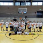 Basketball-Training mit den MHP Riesen Ludwigsburg an unserer Schule